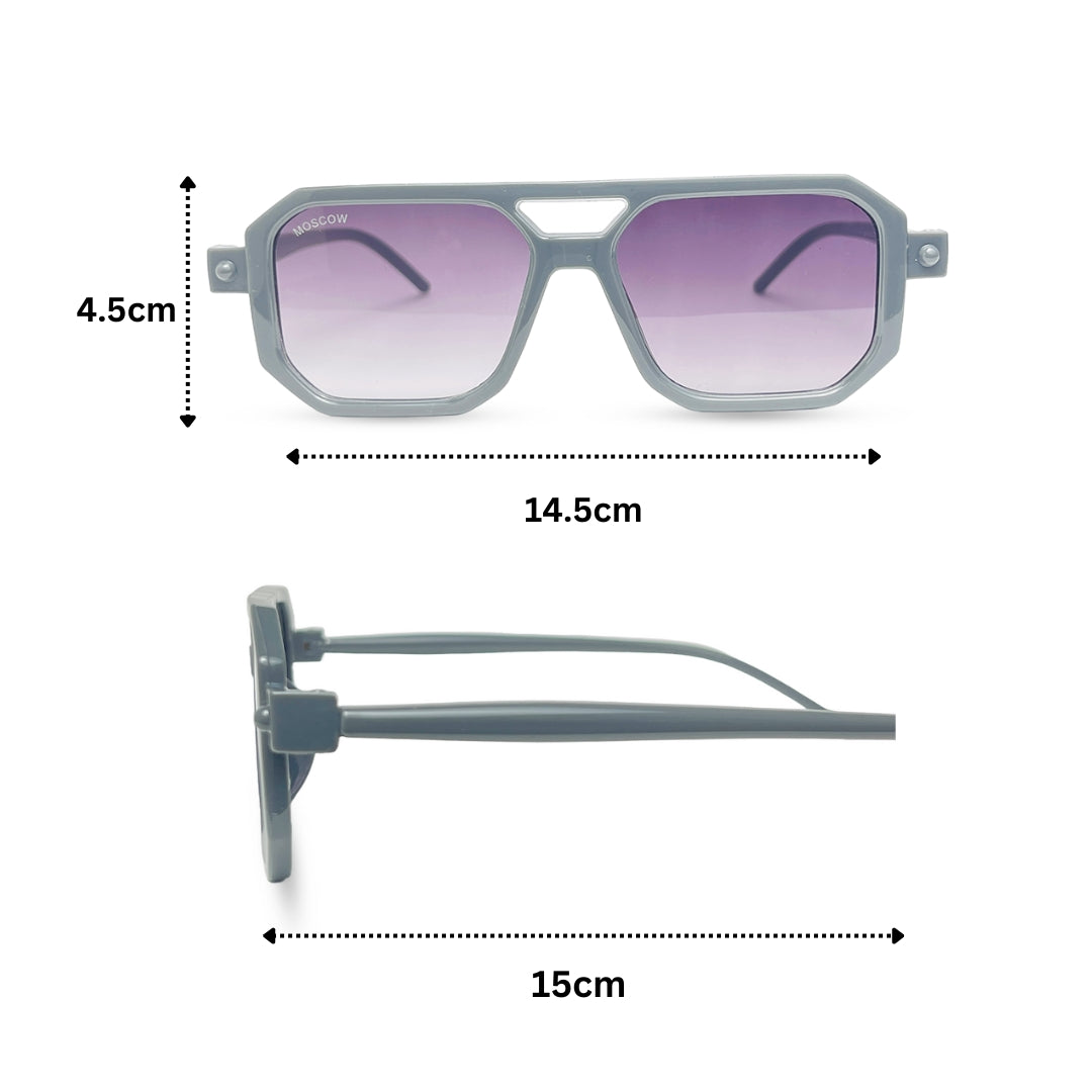 Options Biker Sunglasses - Grey
