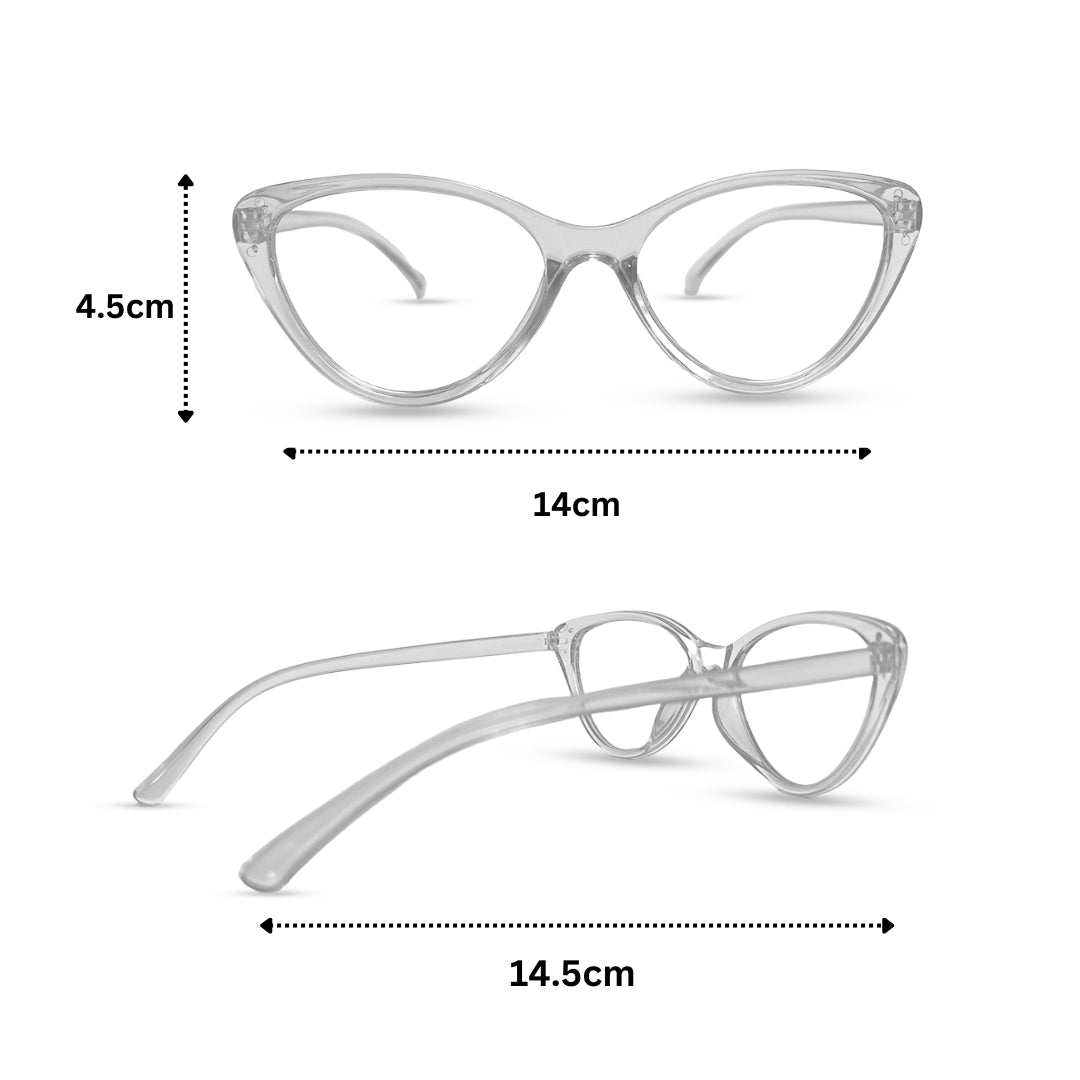 Eagle Eyeglasses - White