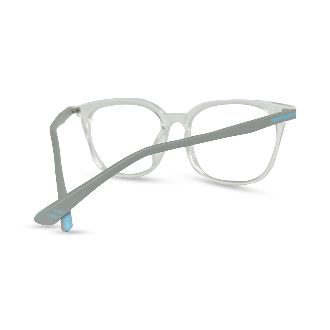 Colored Handle Eyeglasses - Blue