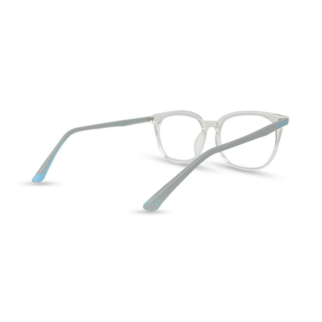 Colored Handle Eyeglasses - Blue