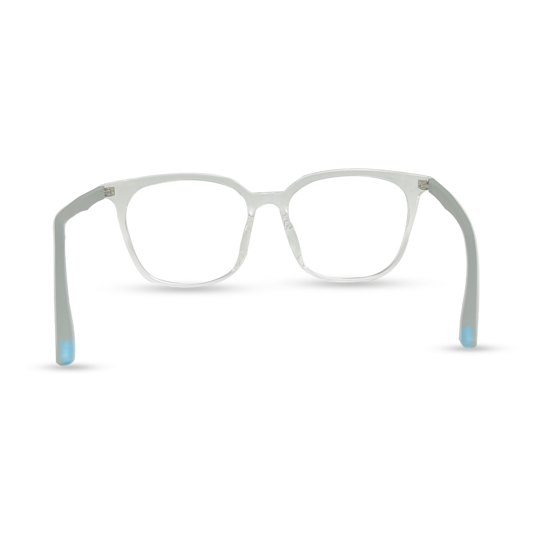 Colored Handle Eyeglasses - Blue
