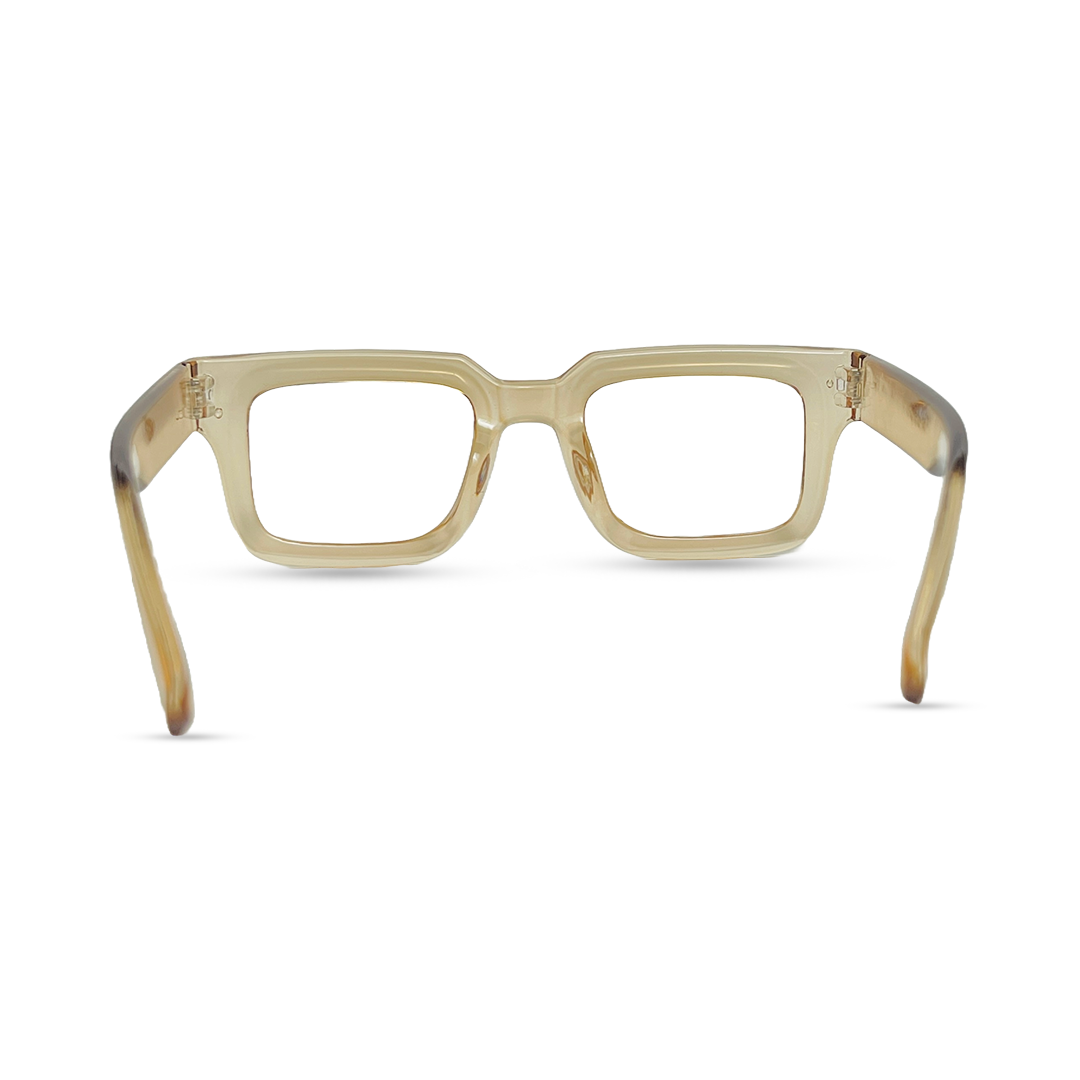 Options Transparent Eyeglasses - Brown