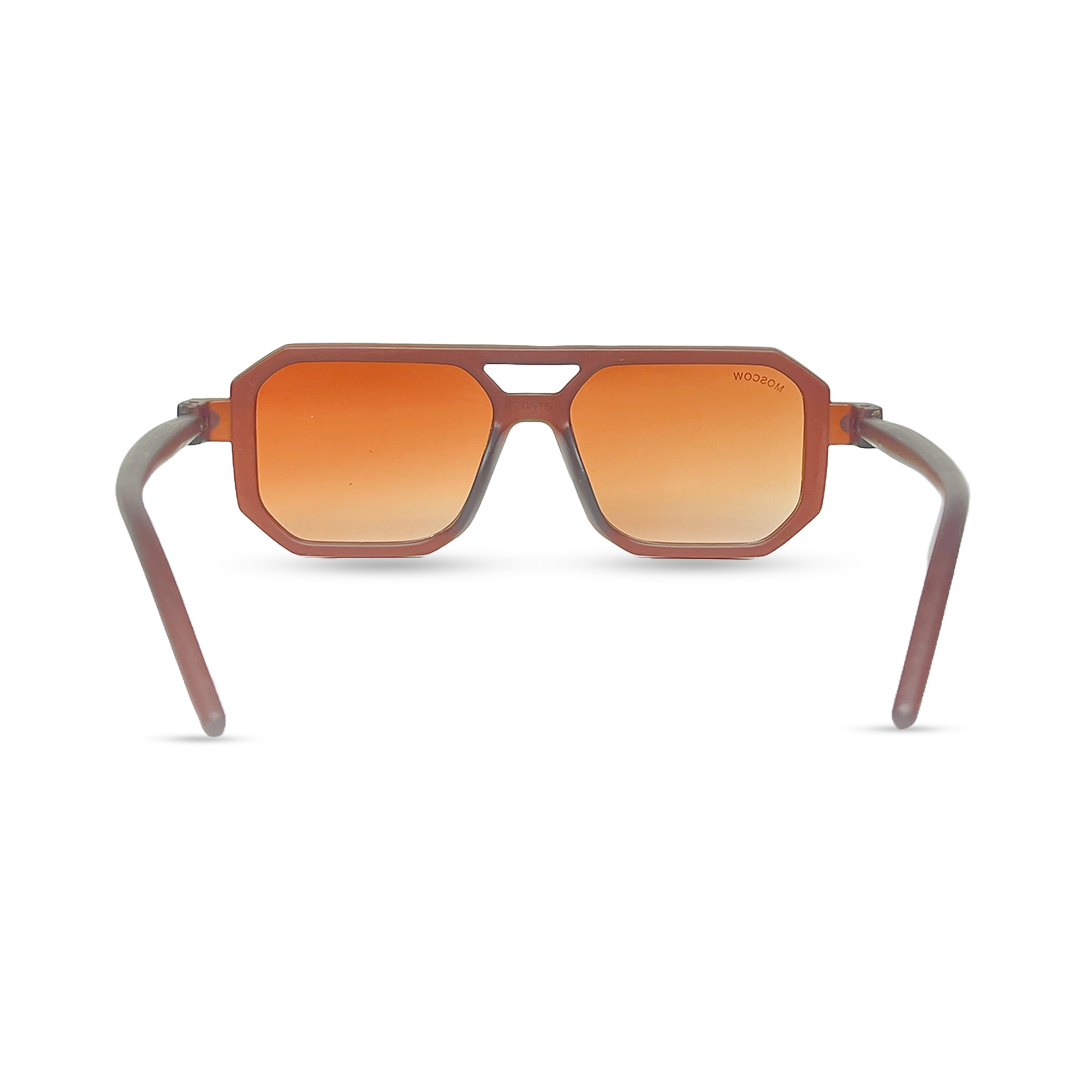 Options Biker Sunglasses - Brown