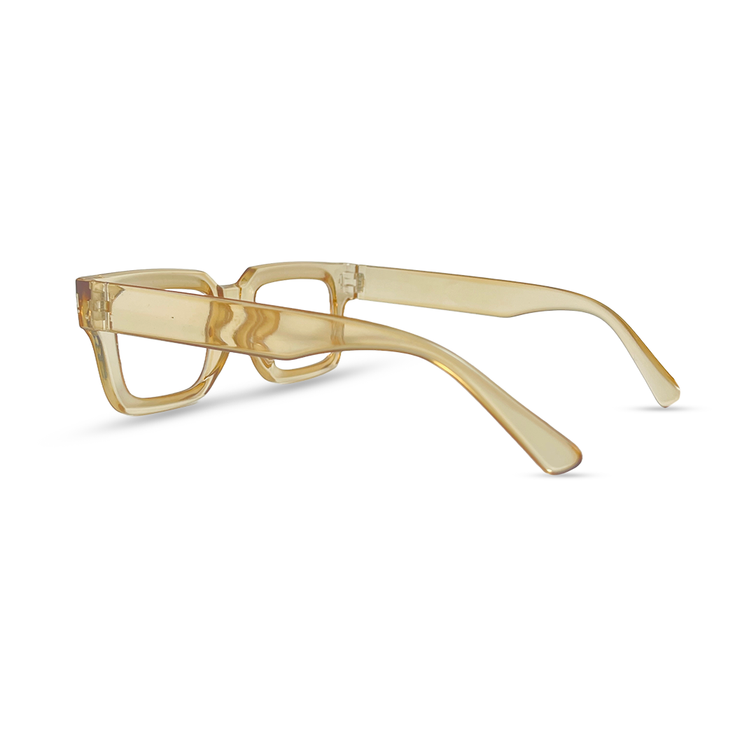 Options Transparent Eyeglasses - Brown