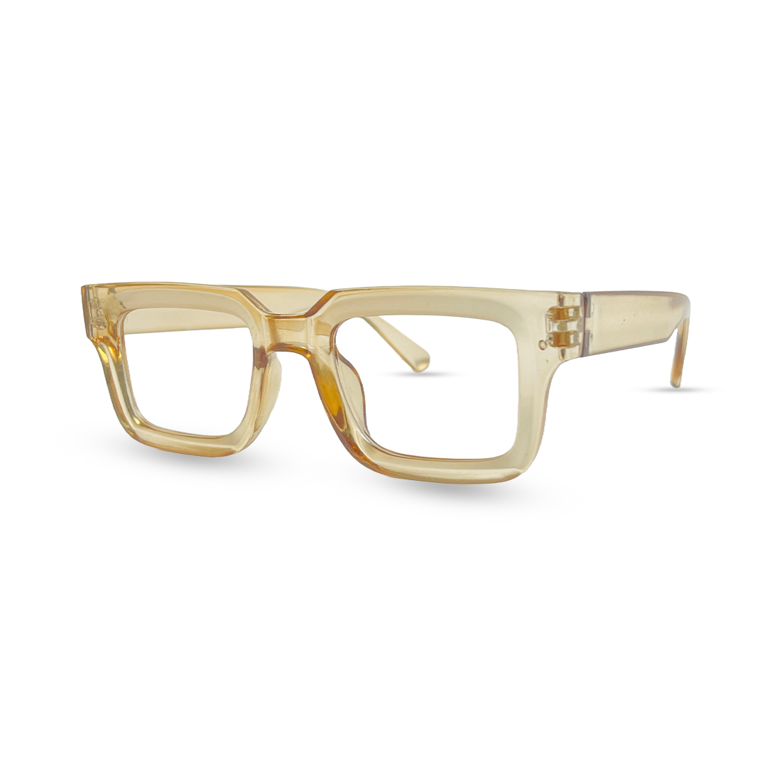 Options Transparent Eyeglasses - Brown