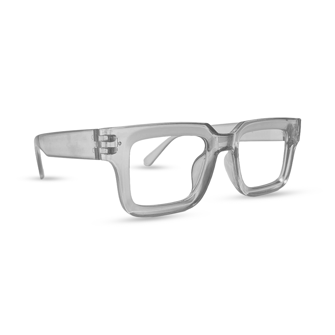 Options Transparent Eyeglasses - Grey