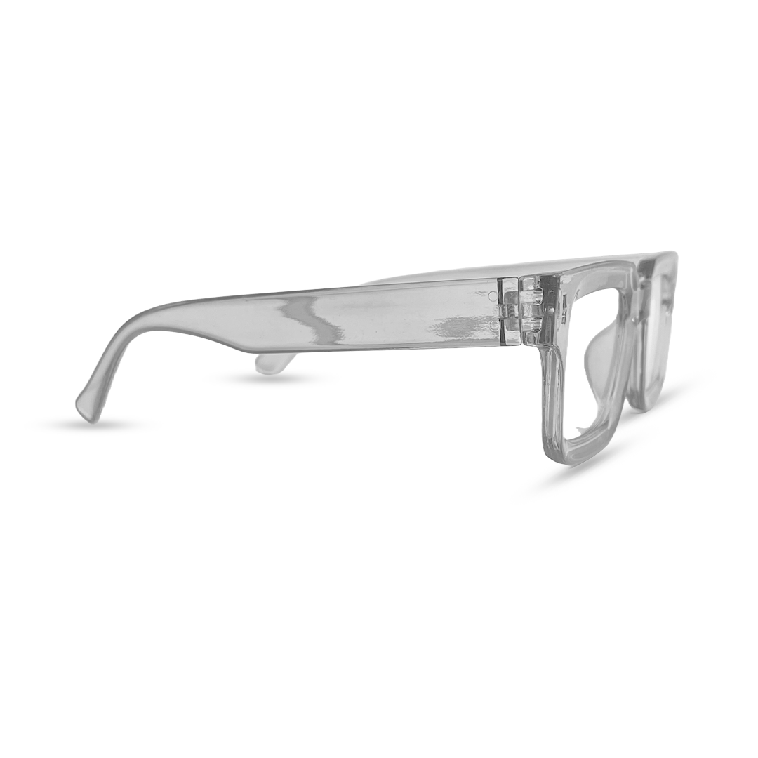 Options Transparent Eyeglasses - Grey