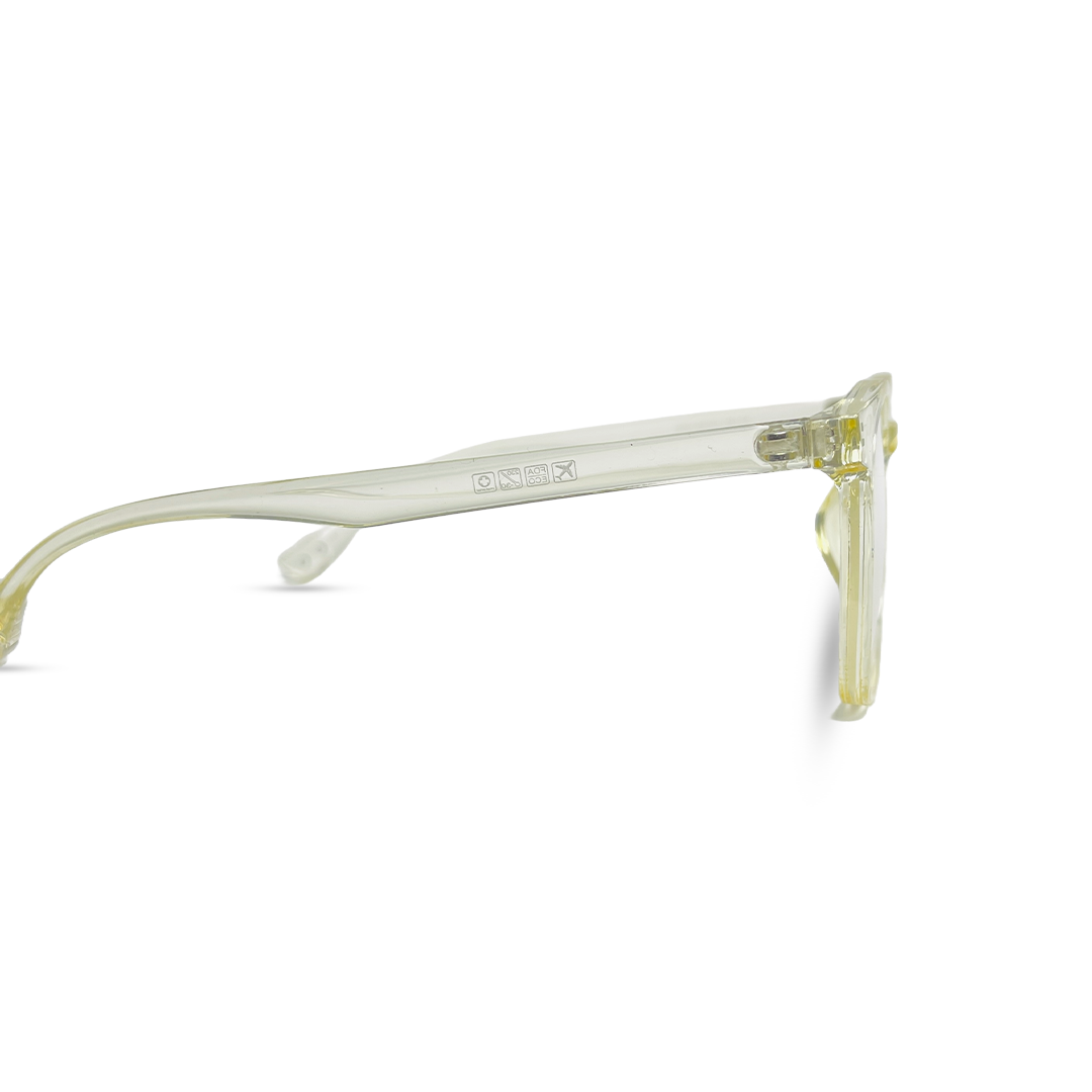 Transparent Eyeglasses - Off White