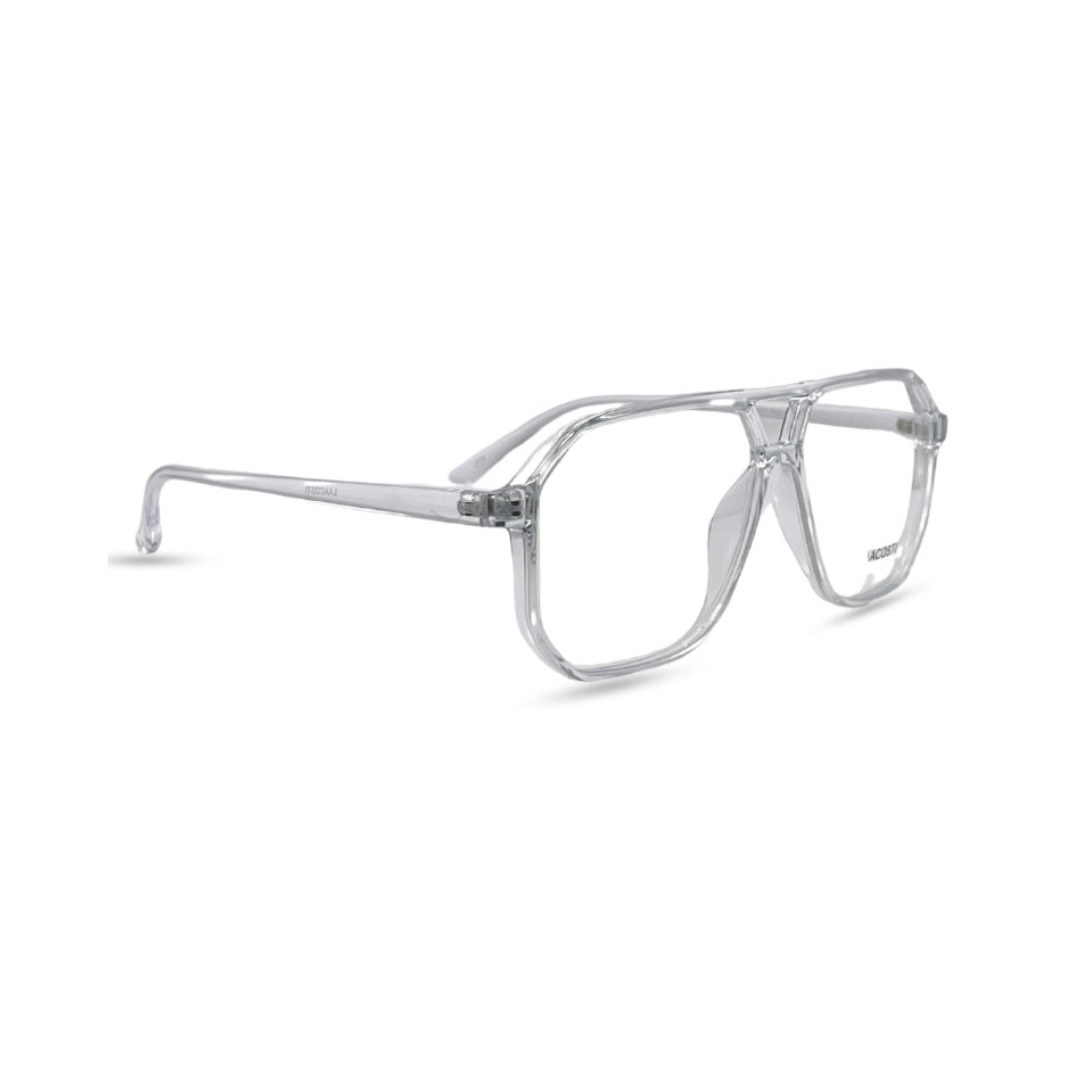 Double Bridge Eyeglasses - White