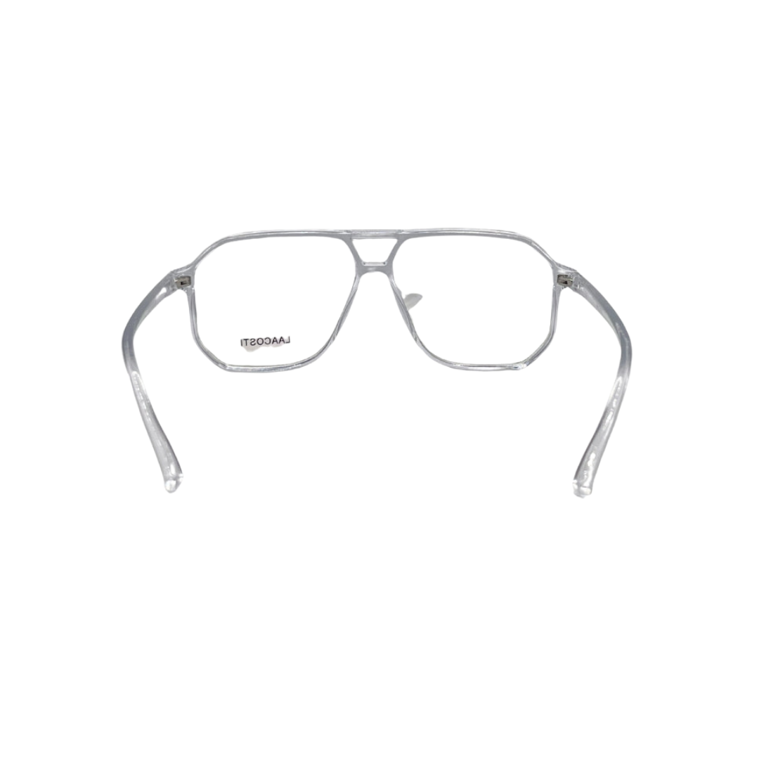 Double Bridge Eyeglasses - White