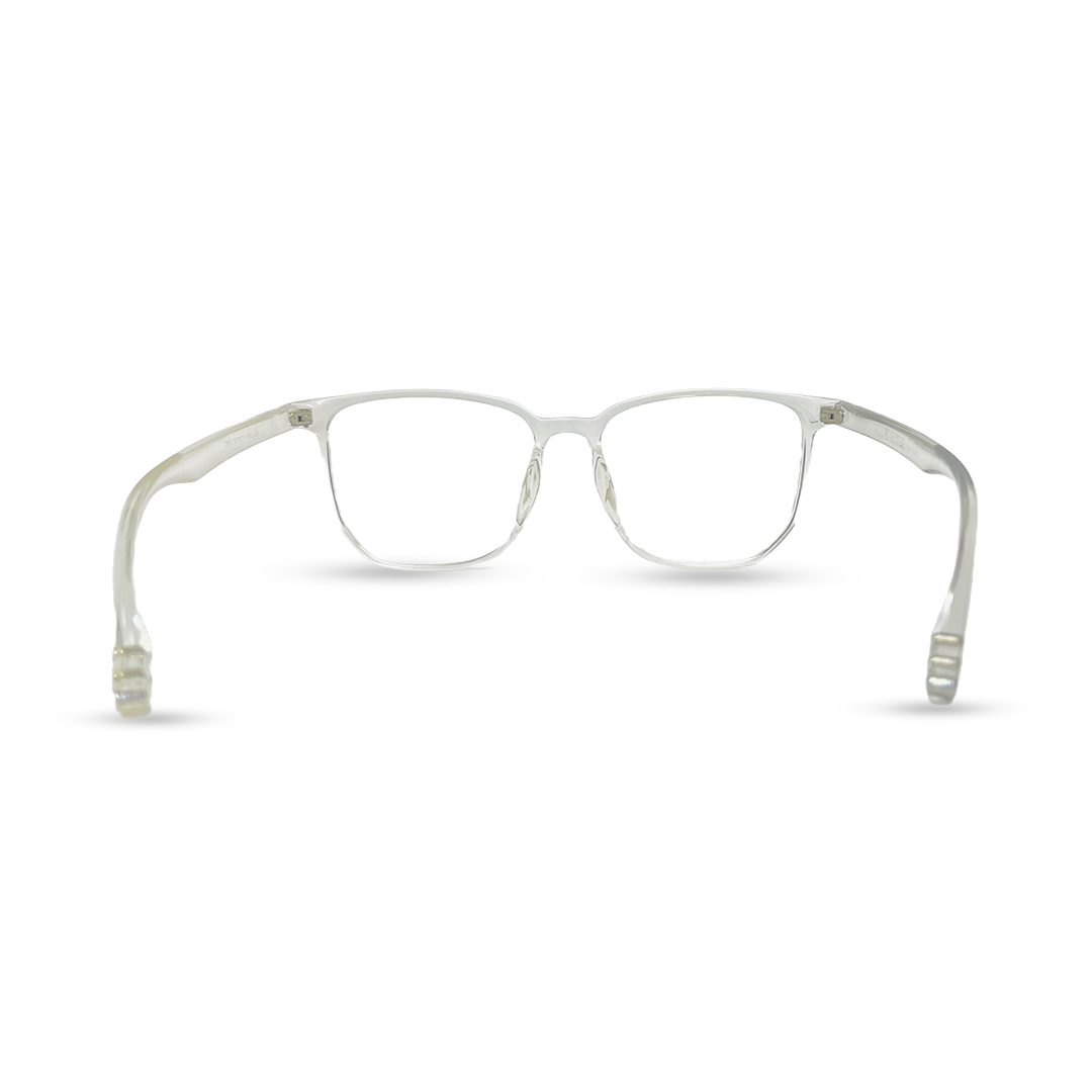 Transparent Eyeglasses - White