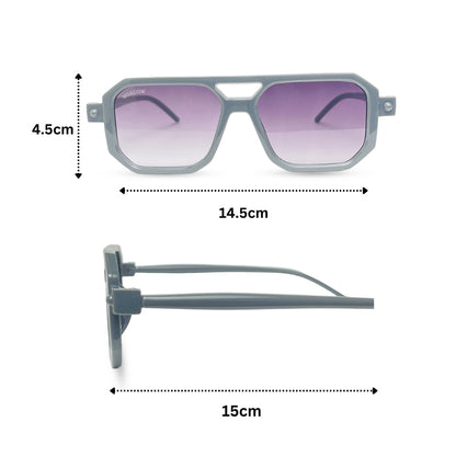 Options Biker Sunglasses - Grey