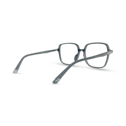 Rectangular Eyeglasses - Black & Grey