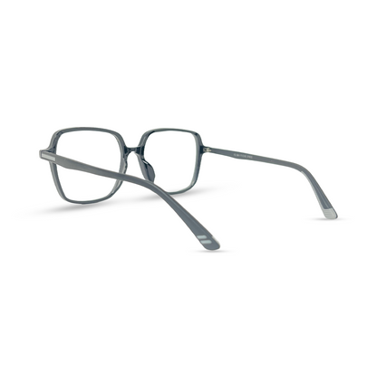 Rectangular Eyeglasses - Black & Grey