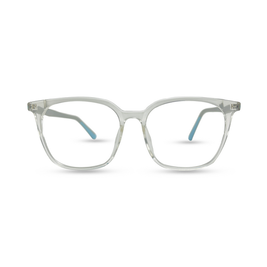 Colored Handle Eyeglasses - Blue