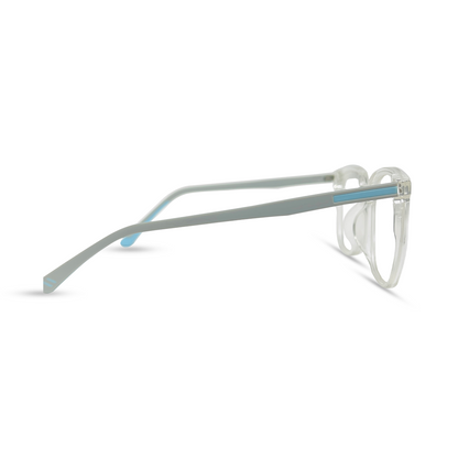 Colored Handle Eyeglasses - Blue