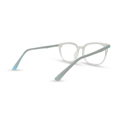 Colored Handle Eyeglasses - Blue