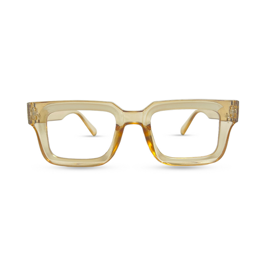 Options Transparent Eyeglasses - Brown
