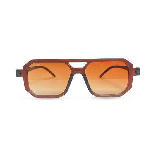 Options Biker Sunglasses - Brown