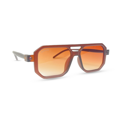 Options Biker Sunglasses - Brown