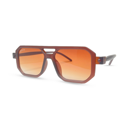 Options Biker Sunglasses - Brown