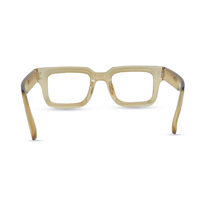 Options Transparent Eyeglasses - Brown