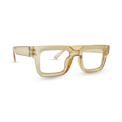 Options Transparent Eyeglasses - Brown