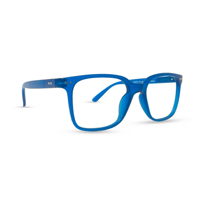 Options Rectangular Eyeglasses - Blue