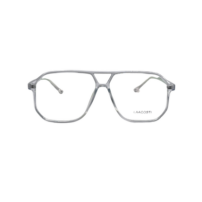 Double Bridge Eyeglasses - White