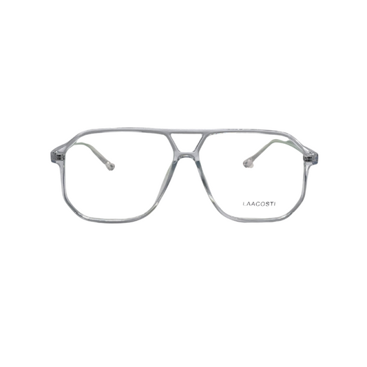 Double Bridge Eyeglasses - White