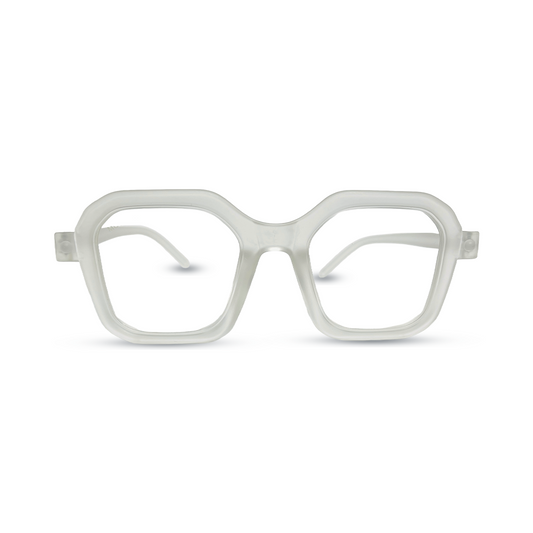 Options Biker Diamond Sunglasses - White
